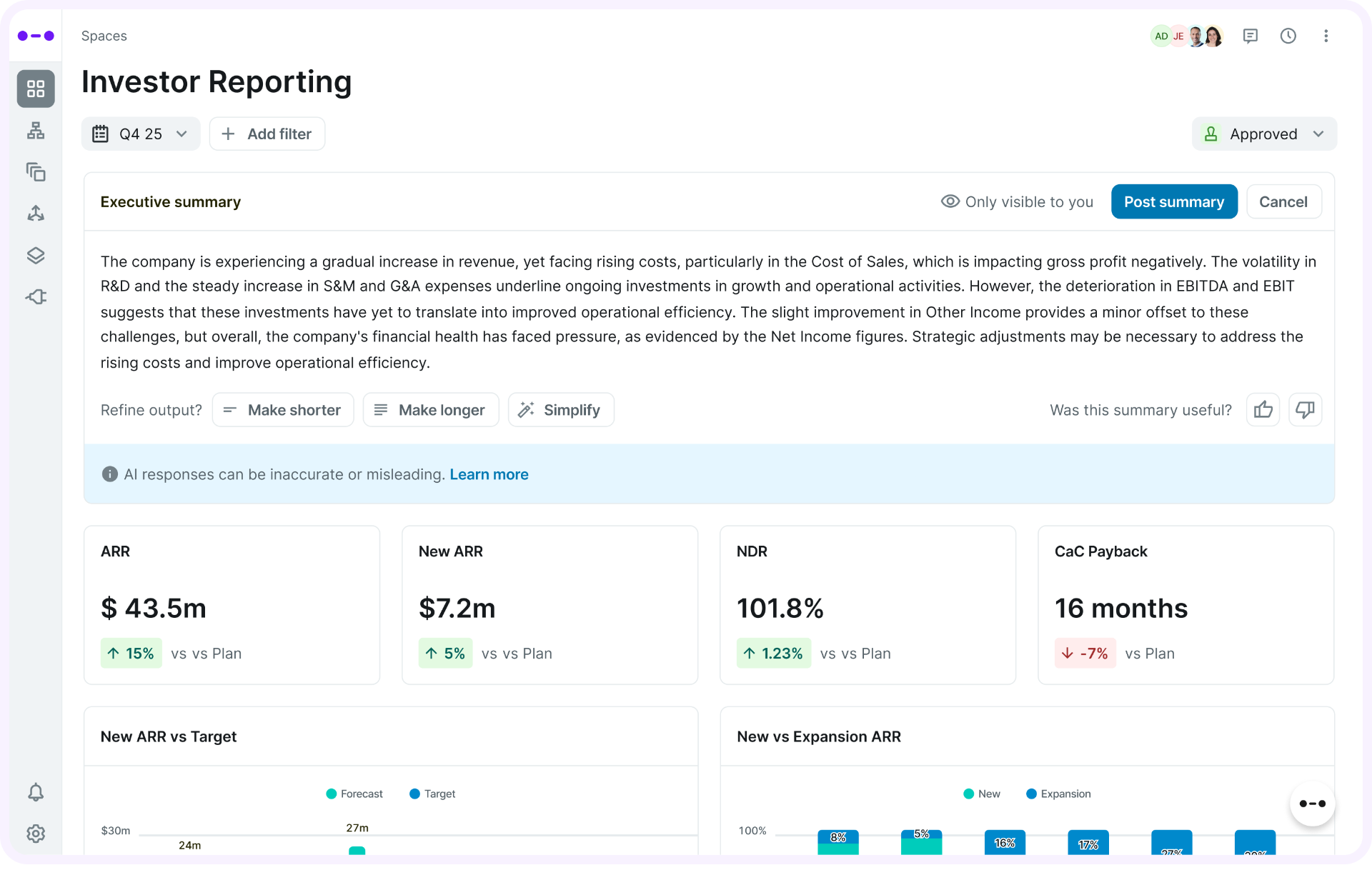 Budgeting and forecasting in Abacum