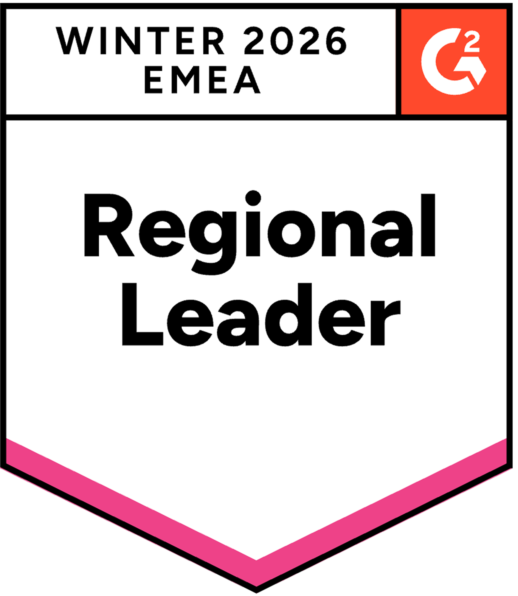 G2 Winter 2026 EMEA Regional Leader
